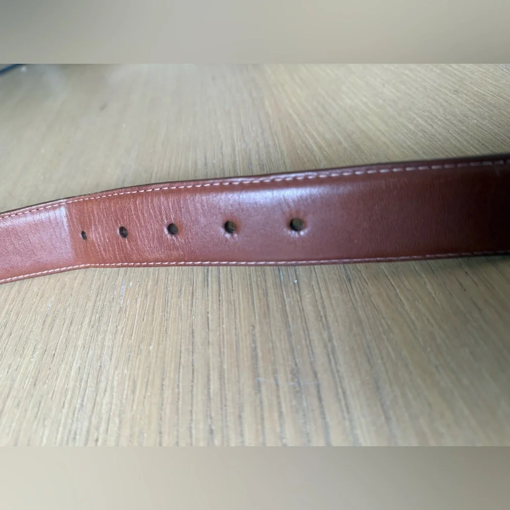 W. KLEINBERG Smooth Leather 1.5” Belt Size 40